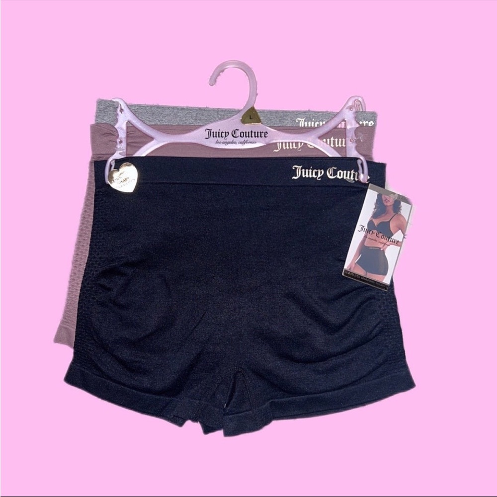 JUICY COUTURE Large shaping shorts 3 piece